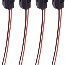 Zreneyfex 90980-11246 Ignition Coil Connector Pigtail Plug Harness for Toyota Lexus Mazda RX7 1JZ-GE 1JZJZ-GTE 2JZ-GE 2JZ-GTE 4pcs