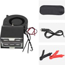 Qiilu Heater Cool Fan,2 in 1 Car Vehicle Heater Heating Cool Fan Windscreen Demister Defroster Car Window Portable Ceramic Heating Cooling Heater