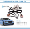 Timing Belt Water Pump Kit, ECCPP TBK138WP For 1987-2001 Toyota Camry Celica Solara 2.0L 2.2L Timing Belt Water Pump Tensioner 3SFE 5SFE