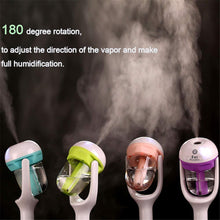 MIGHTYDUTY Car Air Humidifier Aromatherapy Essential Oil Diffuser Freshener Diffuser Purple