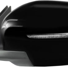 Driver Side Heated Mirror for Nissan Rogue US built, Japan Built, Korea built, Includes Hybrid