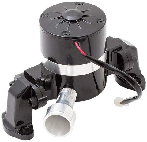 Top Street Performance HC8010BK Black Powder Coat Finish Aluminum Electric Water Pump