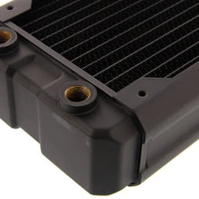 Black Ice Nemesis 120GTX Dual-Core Xtreme Profile Radiator - Black Carbon