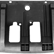 2008-2019 Nissan Rogue Front Forward Undercar Shield; Without Awd; Made Of Pp Plastic Partslink NI1228168