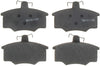 ACDelco 17D147A Professional Organic Front Disc Brake Pad Set