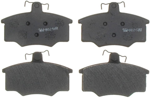 ACDelco 17D147A Professional Organic Front Disc Brake Pad Set