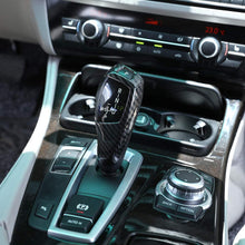 TulinTulin Carbon Fiber Printing Plastic Gear Shift Knob Cover Trim for BMW F20 F30 F31 F34 X5 F15 X6 F16 X3 F25 X4 F26 F10 (Style#1-Normal Type)