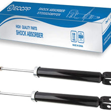 Shocks Struts,ECCPP Rear Pair Shock Absorbers Strut Kits Compatible with 2007 2008 2009 2010 Hyundai Elantra 349085 5622
