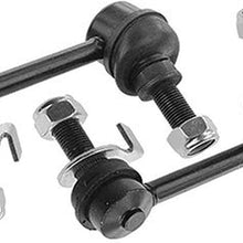 Front Driver and Passenger Side Stabilizer Sway Bar End Links - fit RWD Only For - 2003-06 Infiniti G35 RWD Sedan - [2003-07 Infiniti G35 RWD Coupe without Sport Suspension] - 2003-09 Nissan 350Z