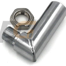 Oxygen O2 Sensor Fitting Defouler CEL Fix L-Shape 90 Degree Angled M18x1.5mm for Headers and Exhaust pipes