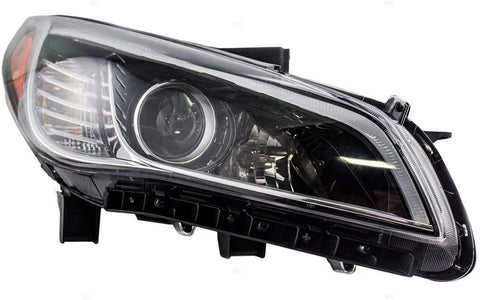 Passengers Combination Headlamp Halogen Headlight Replacement for Hyundai Sonata 92102-C2000 AutoAndArt