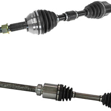 CV Axle Shafts Front Driver & Passenger Pair Set for 08-14 Nissan Rogue AWD