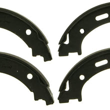 Wagner Z843 Parking Brake Shoe Set, Rear