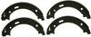 Wagner Z843 Parking Brake Shoe Set, Rear