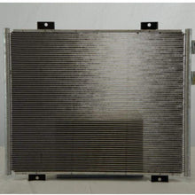 VioletLisa All Aluminum Air Condition Condenser 1 Row Compatible with 2005-2011 Dakota 2006-2009 Raider Without Oil Cooler