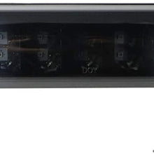 High Mount Stop Tail Light Assembly，Rear Roof Center LED Third 3rd Brake Cargo Light Replacement for 2004-2012 Chevy Colorado，2004-2012 GMC Canyon (Black Housing Smoke Lens)