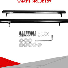 ALAVENTE Roof Rack Cross Bars Compatible with Jeep Compass 2016-2019 Luggage Rail Crossbars for Compass 16-19 with Factory Side Rails (Pair)