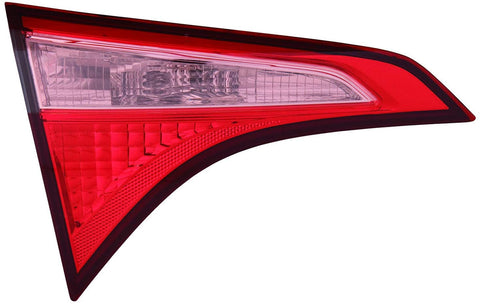 HEADLIGHTSDEPOT Tail Light Lamp Left Inner Trunk Lid Mounted Compatible with 2017-2018 Toyota Corolla