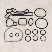 Hlyjoon 15 Pcs Engine Oil Cooler Gasket Seal O-Ring 55354071 Engine Oil Cooler Gasket Seal Repair Kit Fits for Chevrolet