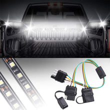 LED 4-pin Tailgate Bar Adapter Back-up Reverse Camera Reverse Sensor Trailer Tow Assist Package For Pickup Trucks Ford F-150 (Type A)