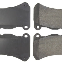 StopTech 308.13650 Street Brake Pads; Front with Shims