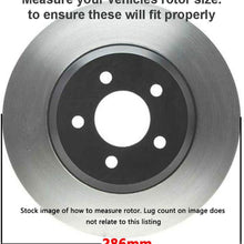 Detroit Axle - Rear Drilled and Slotted Disc Brake Kit Rotors w/Ceramic Pads w/Hardware & Brake Kit Cleaner & Fluid for 2005-2017 Nissan Frontier - [2005-2015 Xterra] - 09-12 Suzuki Equator 6 Cyl.