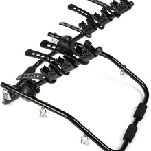 ECCPP Bike Trunk Rack Rear Mount 3-Bikes Max Load Up to 100 Pounds Bikes Carrier Car SUV Bicycle Sedans Sturdy