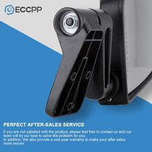 ECCPP Texture Side View Mirror Black Pair Side Mirror Replacement fit for 1987-2002 Jeep Wrangler (exclude 1996) with Manual Folding