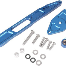 Mallofusa Motorcycle Stabilizer Steering Damper Bracket Mount Holder Kit Compatible for Yamaha XJR1300 2002 2003 2004 2005 2006 2007 2008 2009 2010 2011 2012 2013 2014 2015 Gold