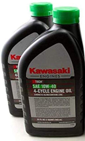 Kawasaki Pack of 2 99969-6296 Genuine OEM K-Tech SAE 10W-40 4-Cycle Engine Oil …