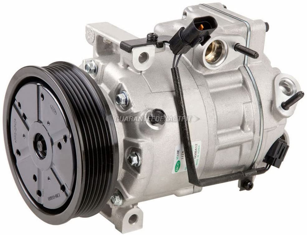 AC Compressor & A/C Clutch For Hyundai Genesis V8 & Equus 2009 2010 2011 2012 2013 2014 - BuyAutoParts 60-02351NA NEW