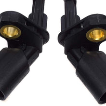 NEW Wheel ABS Speed Sensor 1K0927808 For Audi A3 VW Beetle Jetta Passat Tiguan Rear L+R 2Pcs 2010-2012