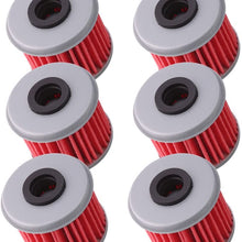 Oil Filter For 2002-2018 HONDA CRF450R CRF450 CRF 450R 450 replaces part# 15412-MEB-671(pack of 6)