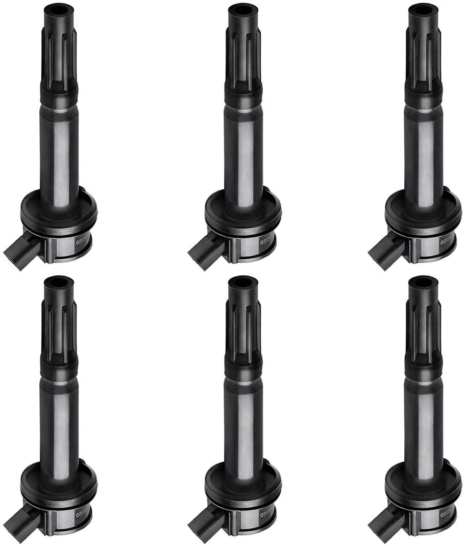 Ignition Coils Pack of 6 for 2009-2012 Ford Escape, 2006-2012 Ford Fusion, 2006 Lincoln Zephyr, 2009-2011 Mercury Mariner, 2006-2011 Mercury Milan 3.0L V6