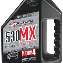 Maxima (90901) 530MX 5W-30 Synthetic 4T MX/Off-Road Racing Motorcycle Engine Oil - 1 Liter Bottle