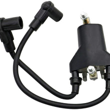 Ignition Coil 26652-G01 Fit for EZ GO Marathon Medalist 1991-2002 Golf Cart, TXT Dual Ignition Coil 4 Cycle 4 Stroke Ignitor