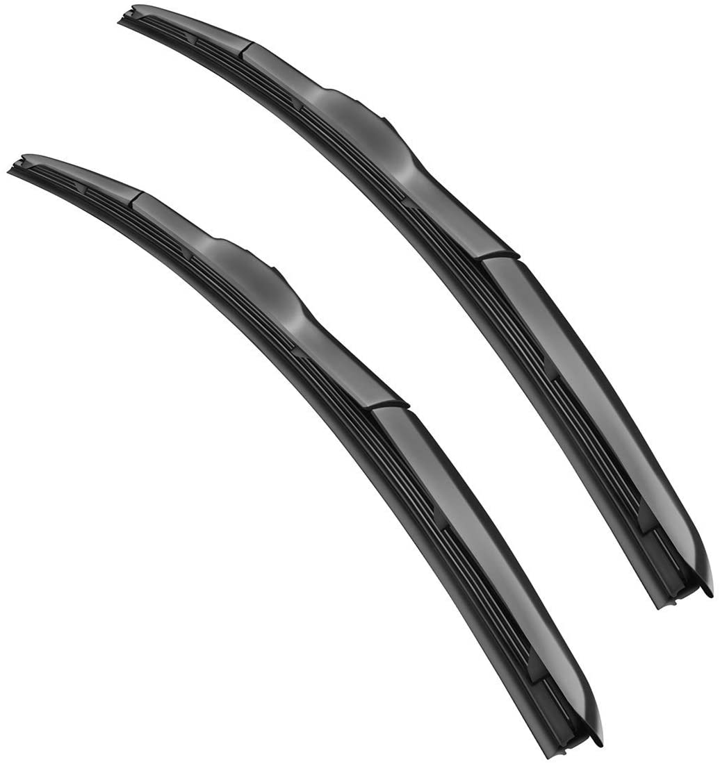 AutopartsMaster Windshield wiper blades Hybrid Front Window U J hook wiper 24