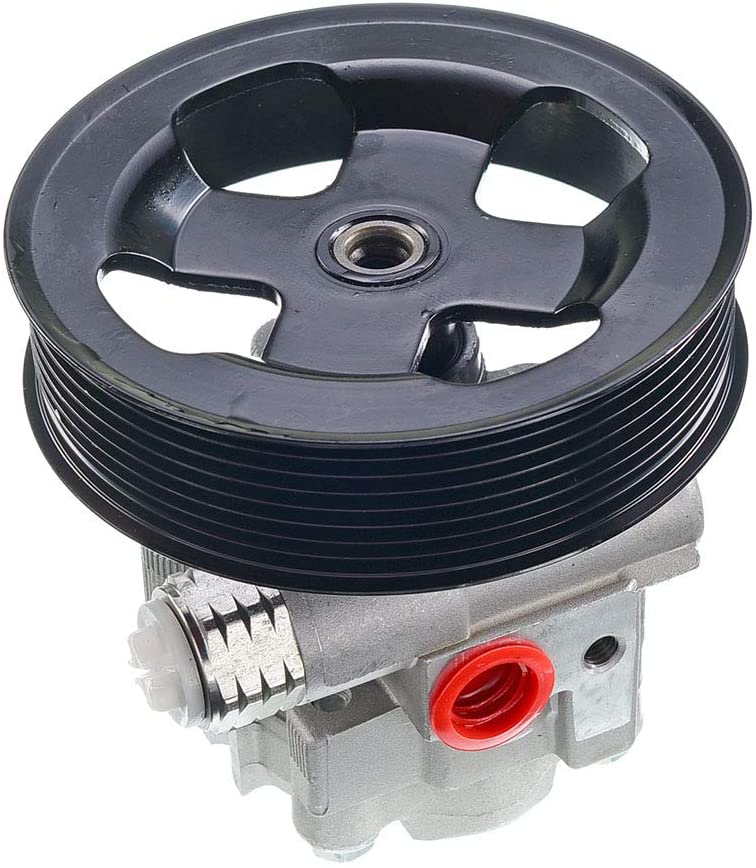 A-Premium Power Steering Pump with Pulley for Toyota Tundra 2007-2018 V8 4.6L 5.7L