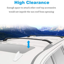 JDMON Compatible with Roof Rack Cross Bars Cadillac Escalade, Chevy Suburban Chevy Tahoe GMC Yukon 2015 2016 2017 2018 2019 2020, Aluminum Luggage Rack for Rooftop Cargo Bag Carrier Kayak Canoe Bike