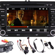 Car Reverse Rear View Camera Monitor Car Rear View Reversing Backup Camera Backup Camera for Car with Waterproof CMOS HD 120 Degree Viewing Mini Universal Mount