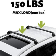 Roof Rack Cross Bars Fit for Land Rover Discovery Sport 2015-2020 Aluminum Cross Bar for Rooftop Cargo Carrier Bag Luggage Kayak Bike Snowboard Skiboard