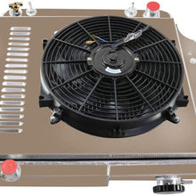 CoolingSky 55MM 3 Row Core Aluminum Radiator +160W Fan &Shroud Combo for 1987-2006 Jeep Wrangler YJ TJ 2.4 2.5 4.0 4.2L丨Direct Replacement