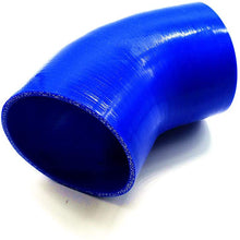 Universal 45 Degree 3.0 inch Silicone Hose Tubro Intake Intercooler Pipe Coupler (76mm 3.0", Black)