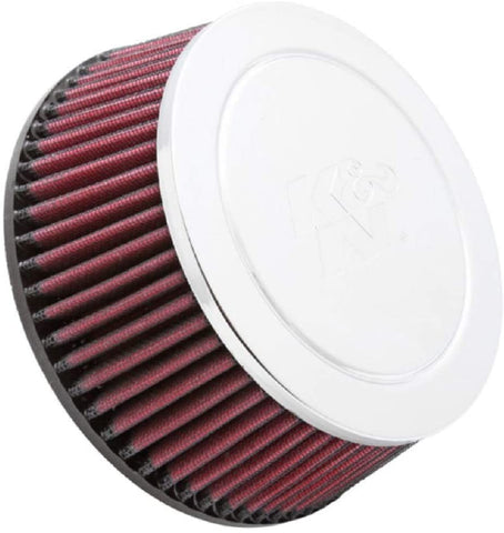 K&N Universal Clamp-On Filter: High Performance, Premium, Washable, Replacement Engine Filter: Flange Diameter: 2 In, Filter Height: 2.5625 In, Flange Length: 1.75 In, Shape: Round Tapered, RC-5054