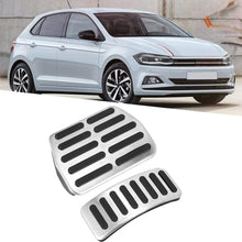 Akozon Brake Pedal 2pcs No-Slip Car Pad Foot Rest Simple Installation Fits for Bora