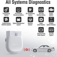 Autel AP200(HT200) Bluetooth OBD2 Scanner, Code Reader with Full Systems Diagnoses and 19 Service Functions, Mini Size Version of MK808 Diagnostic, Vehicle Scan Tool for iPhone & Android Devices