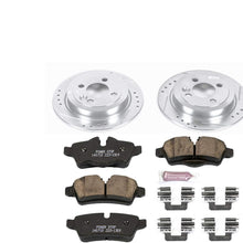 Power Stop K6331 Rear Brake Kit with Drilled/Slotted Brake Rotors and Z23 Evolution Ceramic Brake Pads