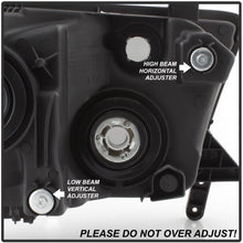 ACANII - For Smoke 2007-2013 Toyota Tundra 2008-2017 Sequoia Headlights lamps Driver + Passenger Side