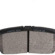 Ineedup Ceramic Brakes Pads Rear fit for 2005-2008 Buick Allure, 2005-2009 Buick LaCrosse, 2011-2013 Chevrolet Impala, 2014-2016 Chevrolet Impala Limited, 2004-2008 Pontiac Grand Prix
