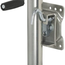 CURT 28155 Marine Boat Trailer Jack with 6-Inch Wheels, 1,500 lbs. 10-3/8 Inches Vertical Travel